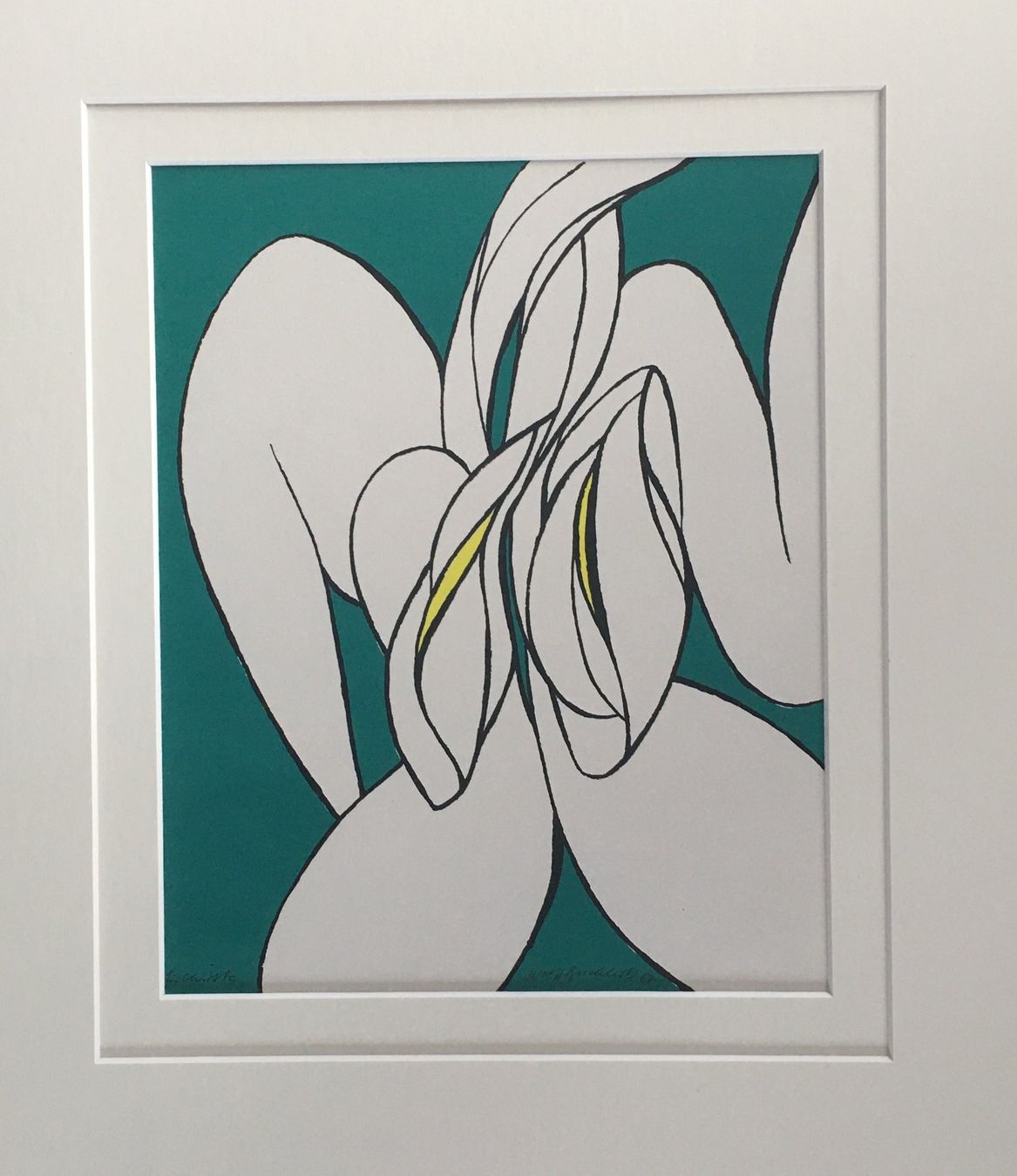 Grafica & Litografie: Wolff Buchholz   "Figürliche Komposition"   Farblithographie – Usato da Nennigkofen venduto da juhit 1