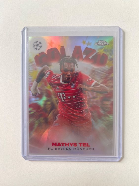 2022-23 Topps Chrome Golazo Mathys Tel Bayern München | Kaufen auf