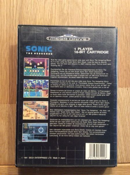 Sega Giochi: Sonic The Hedgehog für Sega Mega Drive – Usato da Kestenholz venduto da Inna09 1
