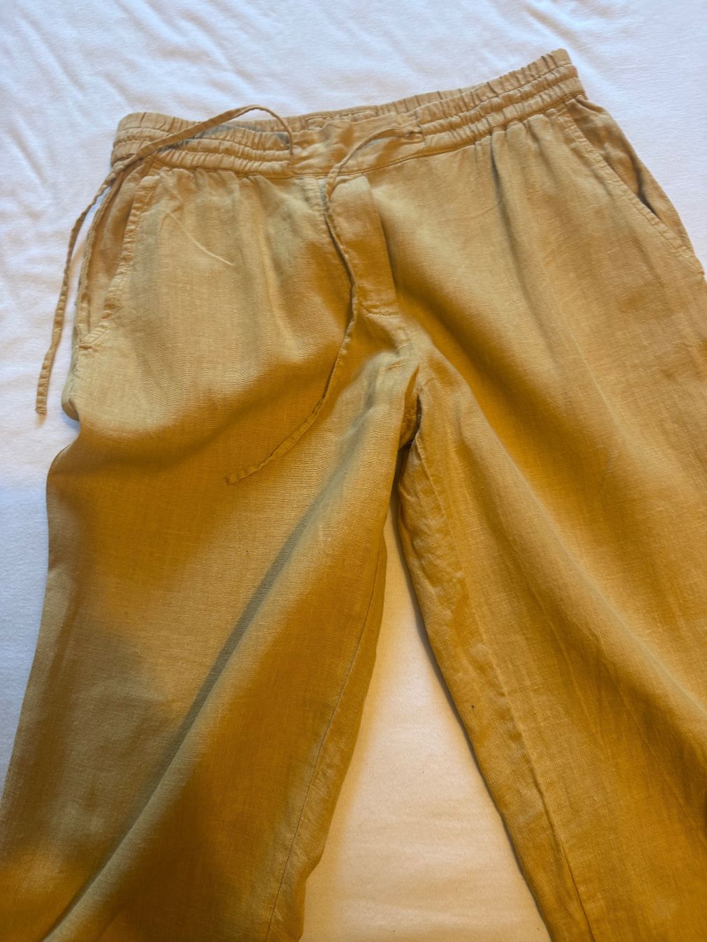 Marc O'Polo Pantaloni: Senfgelbe Marc O' Polo Leinenhose 34 – Nuovo (secondo la descrizione) da Bern venduto da Tar_z9zd 3
