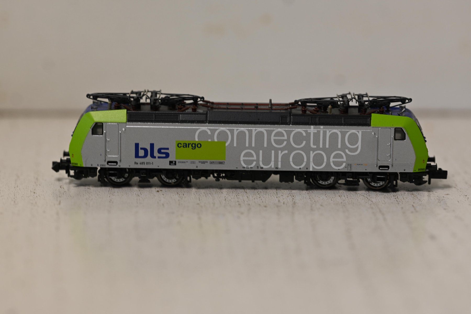 Fleischmann Trains électriques: Re 485 Cargo BLS Fleischmann Spur N , läuft nicht – Défectueux à Laupen ZH par Zmoewe 5