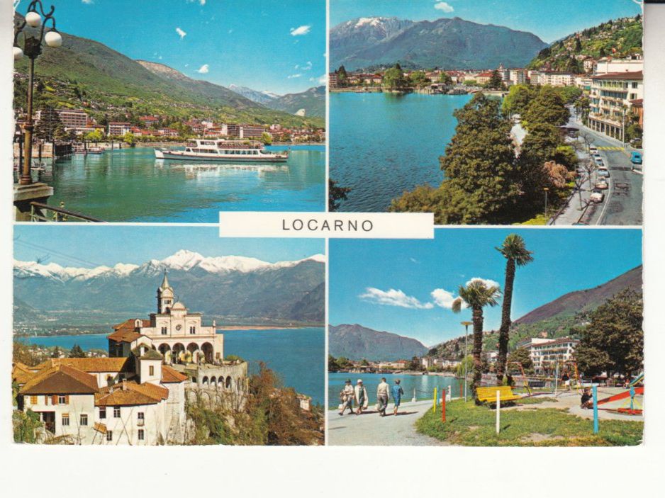 Ansichtskarten: Locarno ca. 1970 – Gebraucht aus Bürglen TG von StampGraf