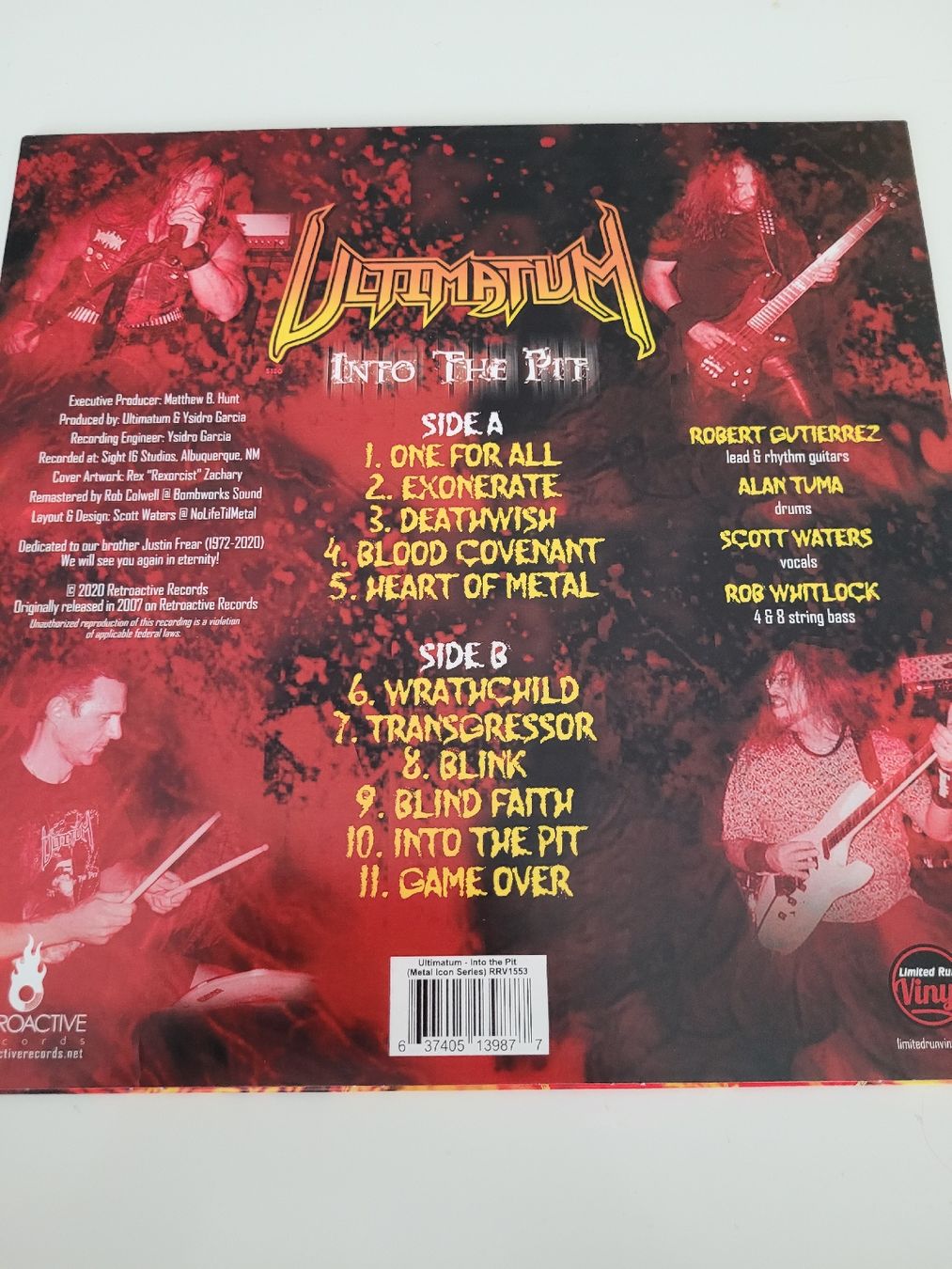 Schallplatten: Ultimatum - Into The Pit Vinyl LP Thash Metal – Neu (gemäss Beschreibung) aus Münsingen von Drachenwurst 1