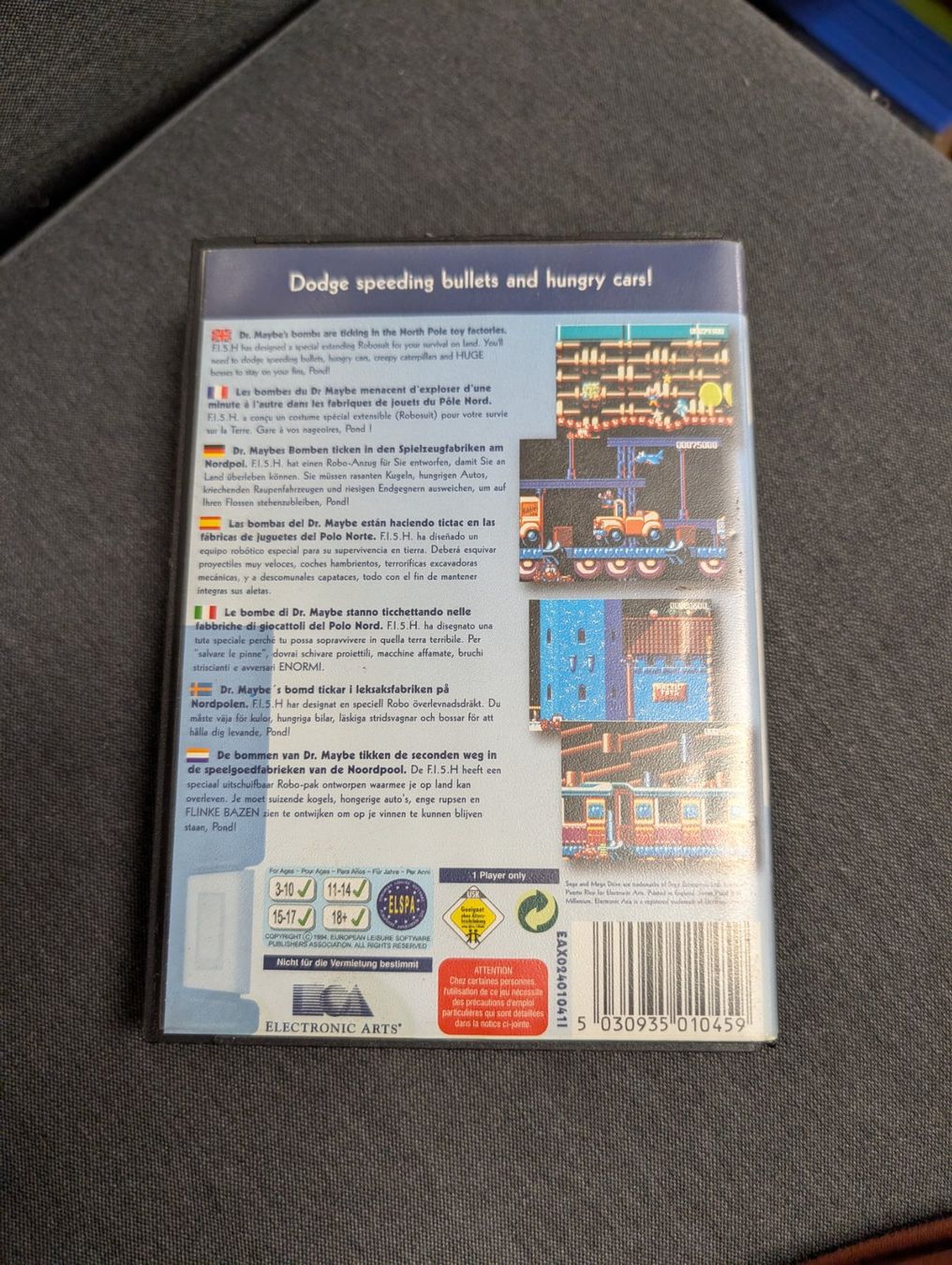 Spiele: James Pond II codename: Robocop Sega Mega Drive – Gebraucht aus Giubiasco von Ticinerd 1