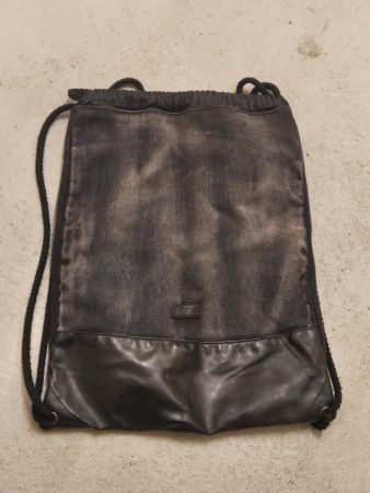 Schwarzer Turnbeutel/Rucksack,  Sportbeutel