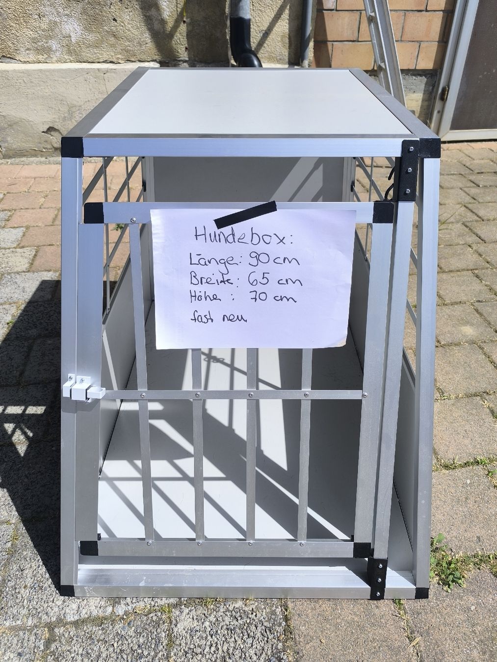 Gonser Käfige, Transport & Sicherheit: Hundebox – Gebraucht aus Rothenthurm von sab_f87z 1