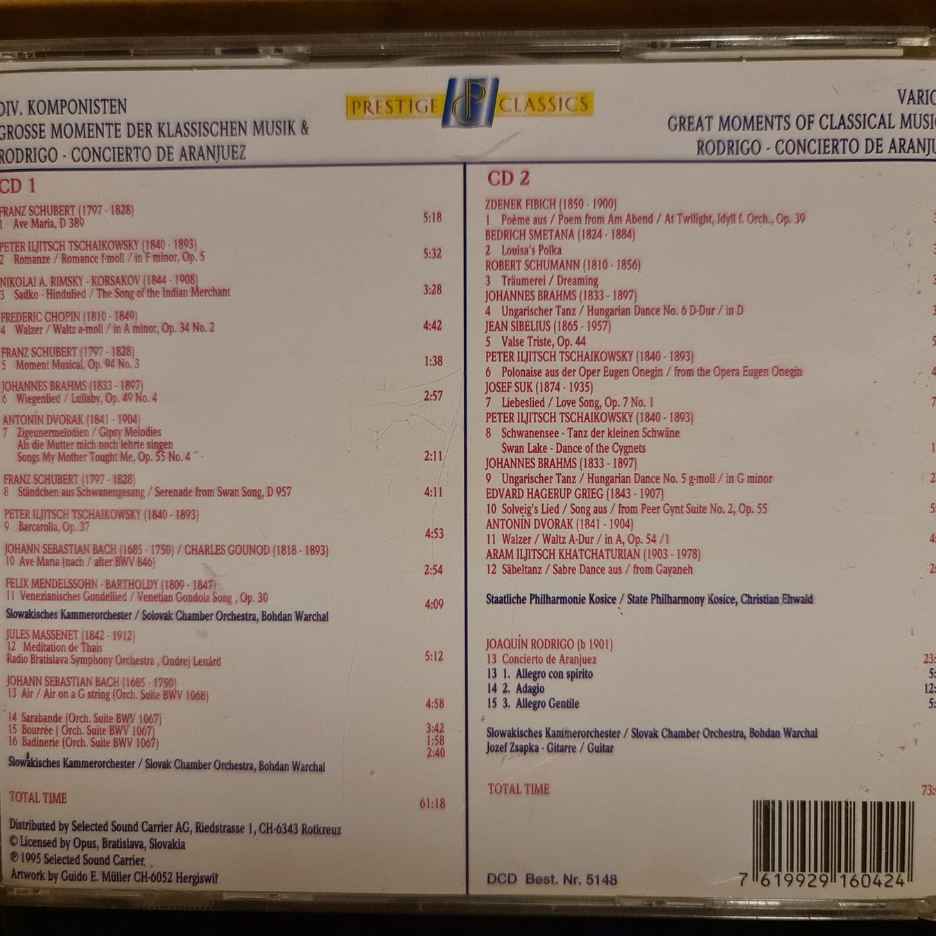 CD: Prestige Classics Vol.35 CD – Usato da Dintikon venduto da Vexi 1