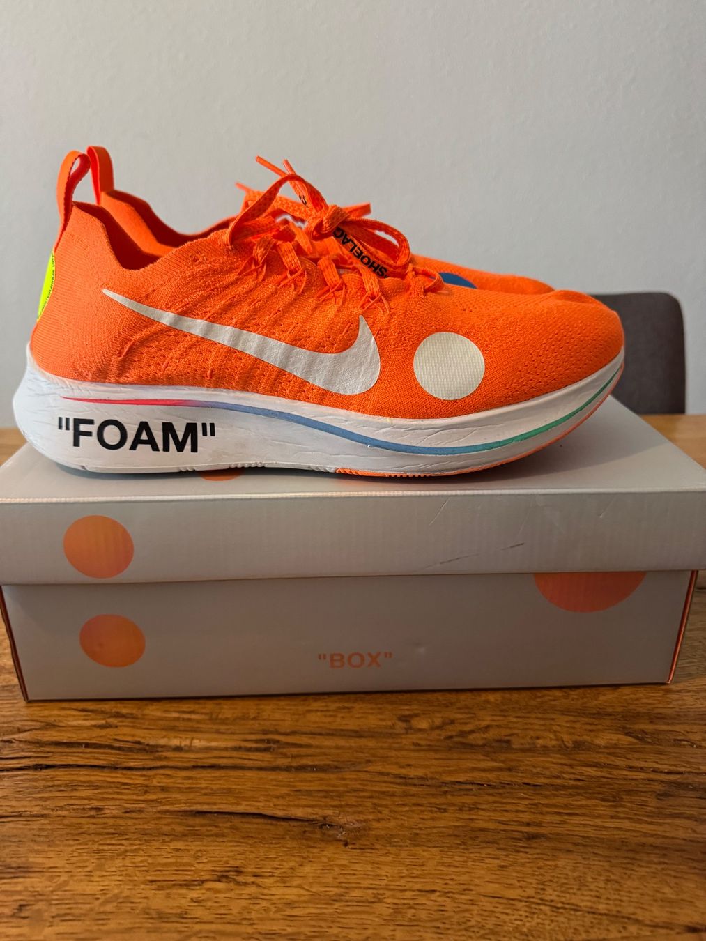 Nike Scarpe da uomo: NiKE OFF-WHITE X ZOOM FLY MERCURIAL – Usato da Zürich venduto da sell_my_stuff 1