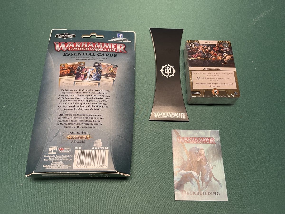 Giochi: Warhammer Underworlds Essential Cards Expansion – Nuovo (secondo la descrizione) da Wettingen venduto da TheCenturion 1