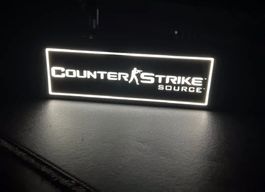 Counter-Strike Source LED Leuchtschild