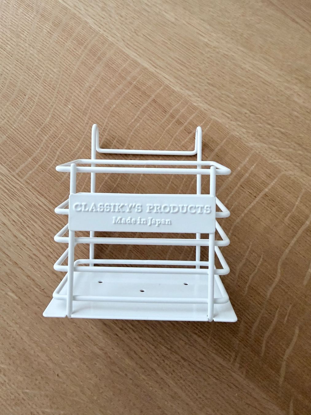 Cucine complete: White enamel DISH RACK - Made in Japan – Usato da Zürich venduto da derLaufderDinge 5