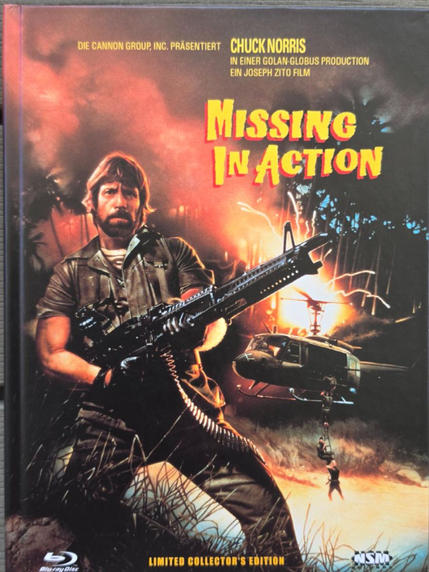 Tutti i DVDs: Missing in Action 1 - .Mediabook – Usato da Glarus venduto da Joeggi1