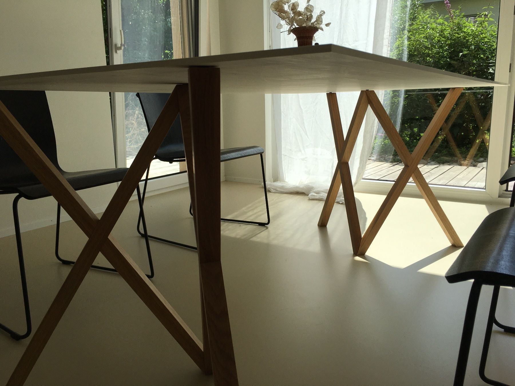 Tables: Esstisch 100x180cm – D'occasion à Homburg par leuearly 9
