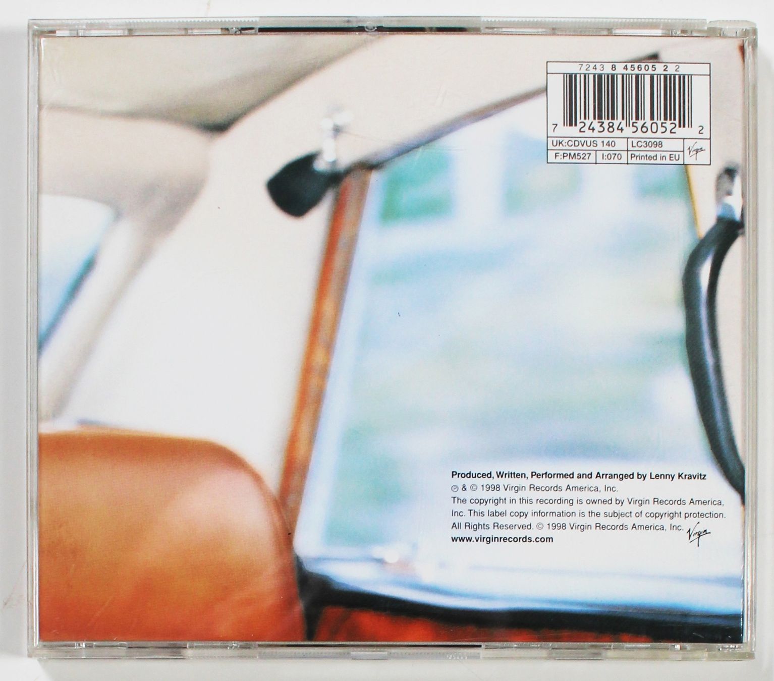CD: CD - LENNY KRAVITZ - 5 von 1998 – Usato da Brüttisellen venduto da Collector-Corner 2