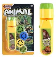 Kinder Projektor/Taschenlampe mit 24 Bilder (Tiere)
