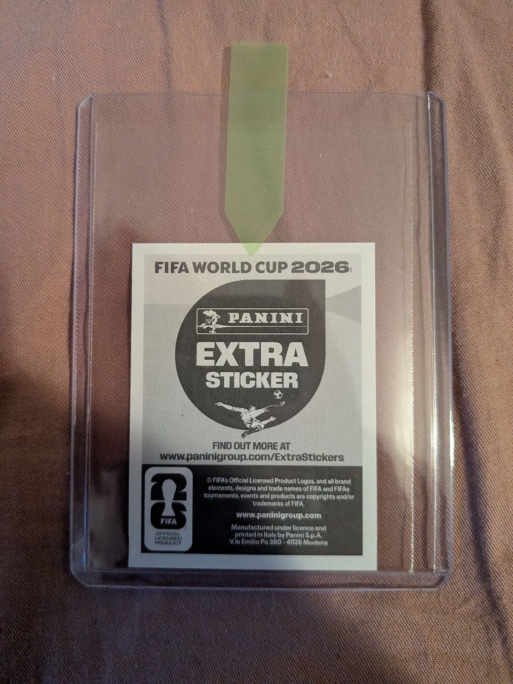 Panini Cartes à collectionner: Panini WM 2026 Extra Sticker FLORIAN WIRTZ Regular – Neuf (Voir description) à Uster par yajiao 1