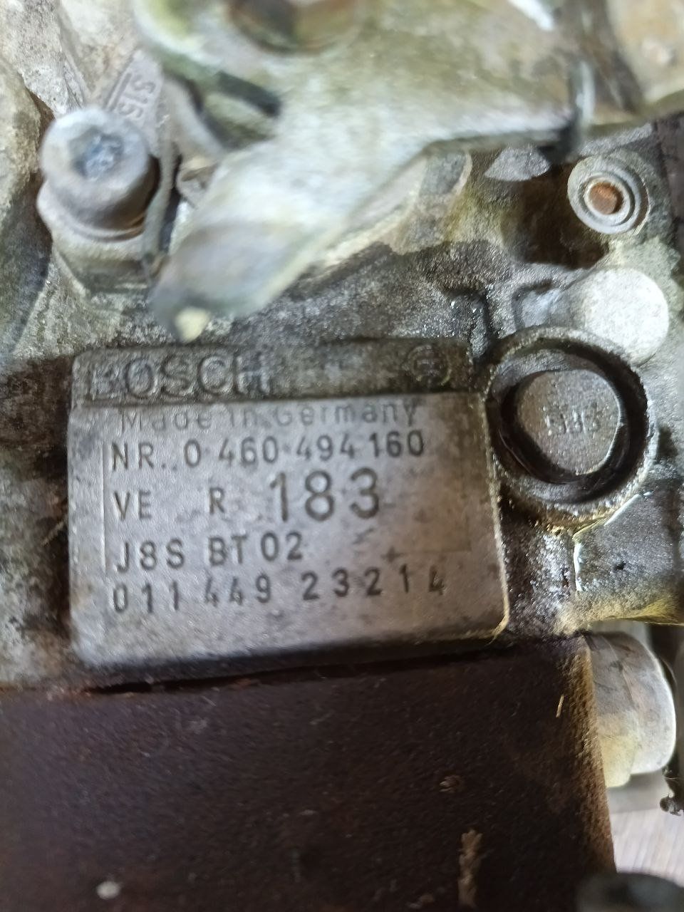 Sonstiges zum Sammeln & Seltenes: Jeep Cherokee 2.2 Dieselpumpe – Gebraucht aus Gudo von dispo3 3