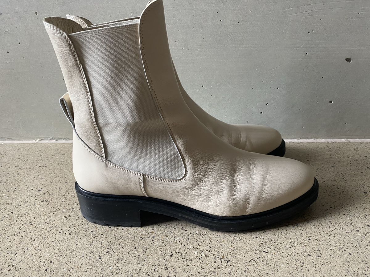Aeyde Scarpe da donna: Bottes blanches Aeyde 42 – Usato da Les Breuleux venduto da mya393 1