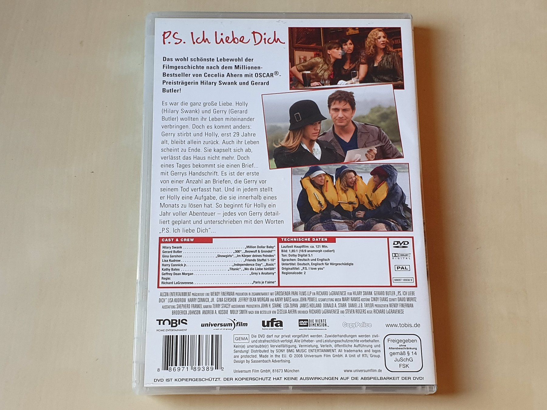 Tutti i DVDs: P.S. Ich liebe dich – Usato da Stansstad venduto da collectorsshop 1