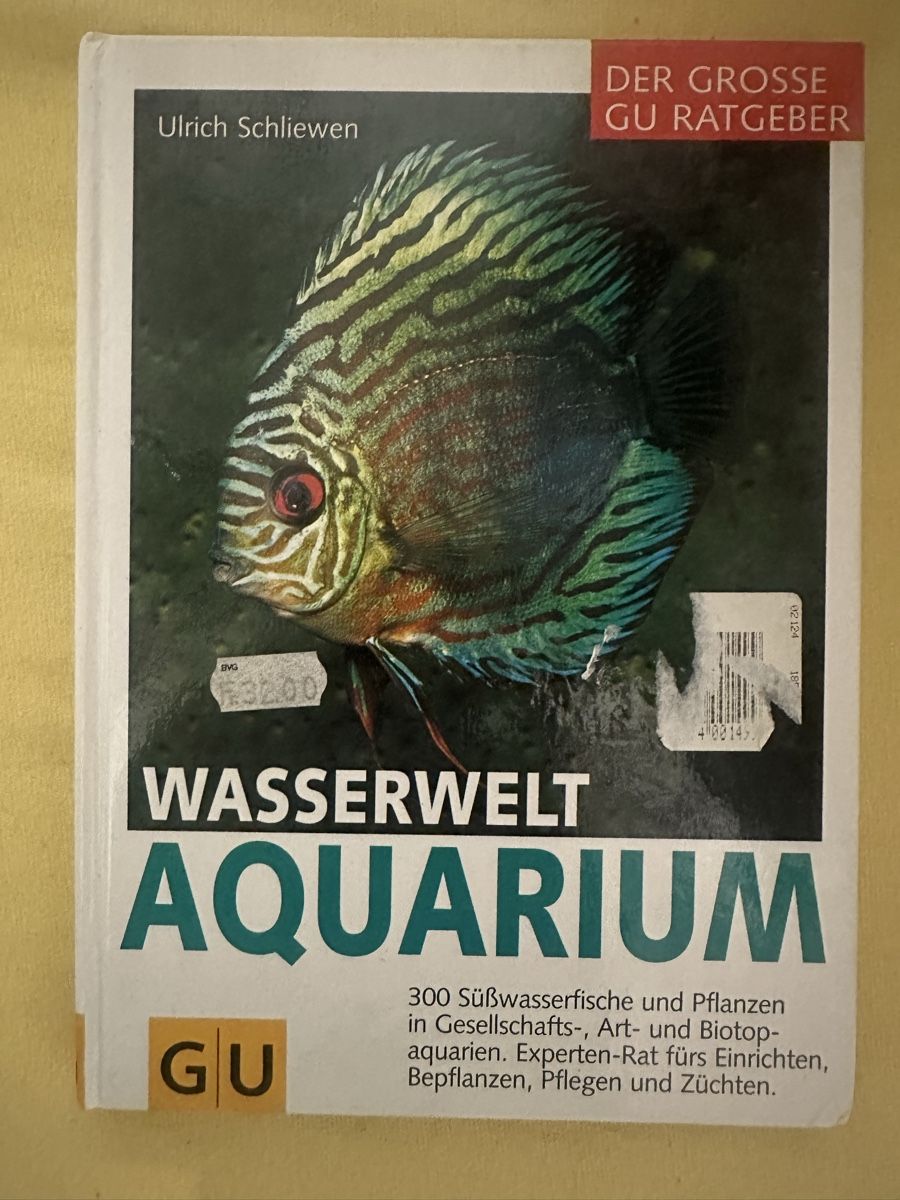 Libri: GU Ratgeber Wasserwelt Aquarium – Usato da Busswil venduto da billib