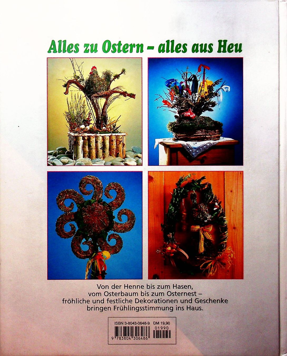 Libri: Eva Leitenstein Basteln mit Heu zu Ostern – Usato da Reitnau venduto da Zaomir 1