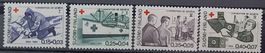 Finnland Rotes Kreuz 1964, Serie gestempelt