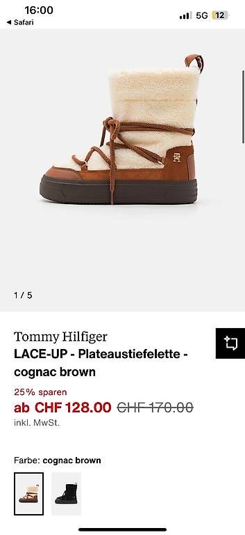 Chaussures femmes: Tommy Hilfiger Winterstiefel – D'occasion à Zwingen par KatjaM 4