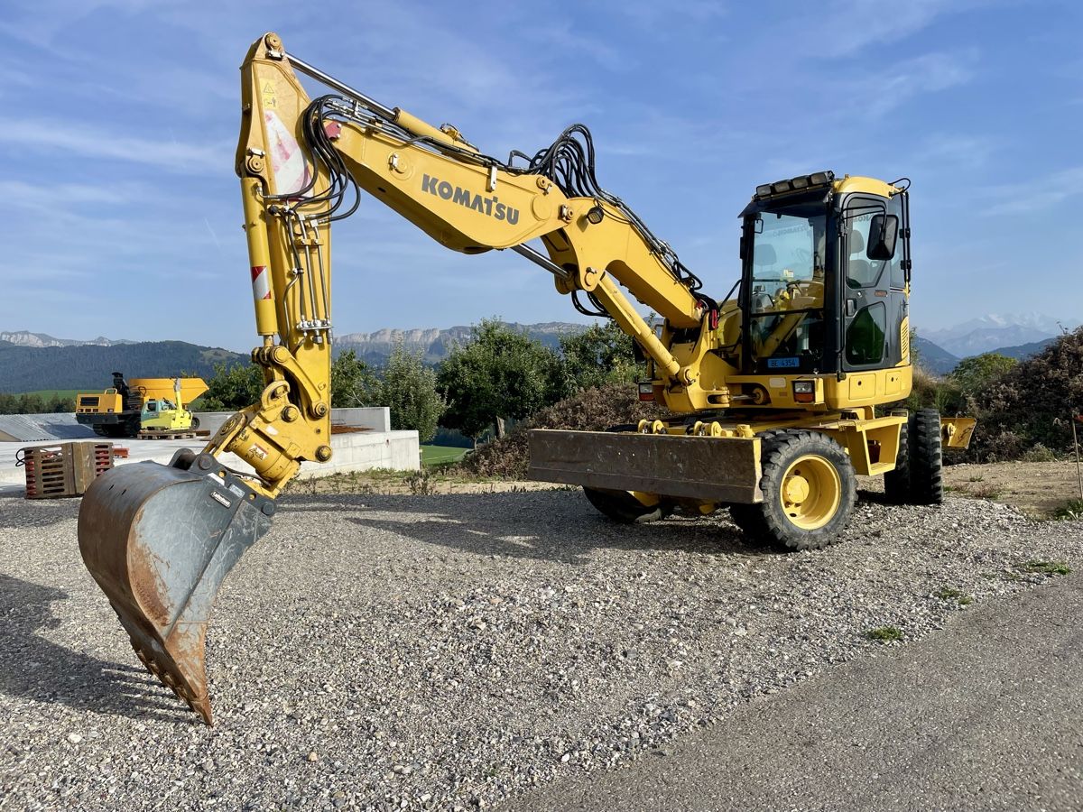 Komatsu Bagger: Komatsu PW98MR-8  – Gebraucht aus Boltigen von chrigel89 1