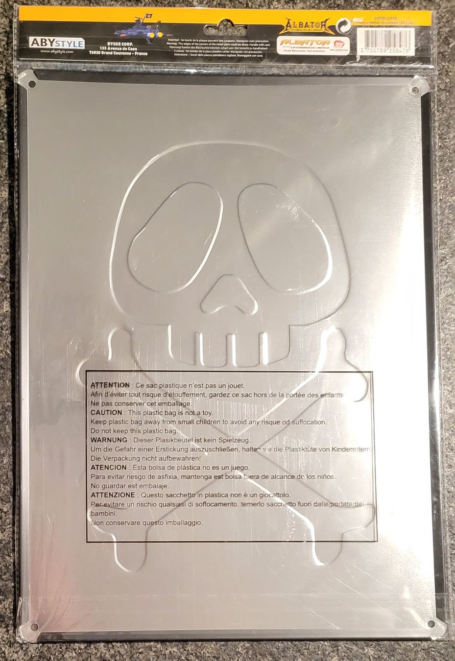 Schilder: Plaque métallique Albator – Neu und originalverpackt aus Montet (Glâne) von KOADA 1