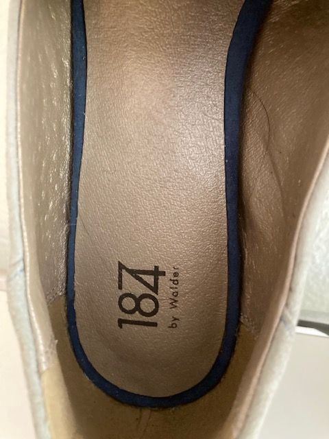 Walder Scarpe da donna: 184 von Walder Loafer, Wildleder, hellblau, Grösse 39 – Usato da Horgen venduto da Willdichhaben 2
