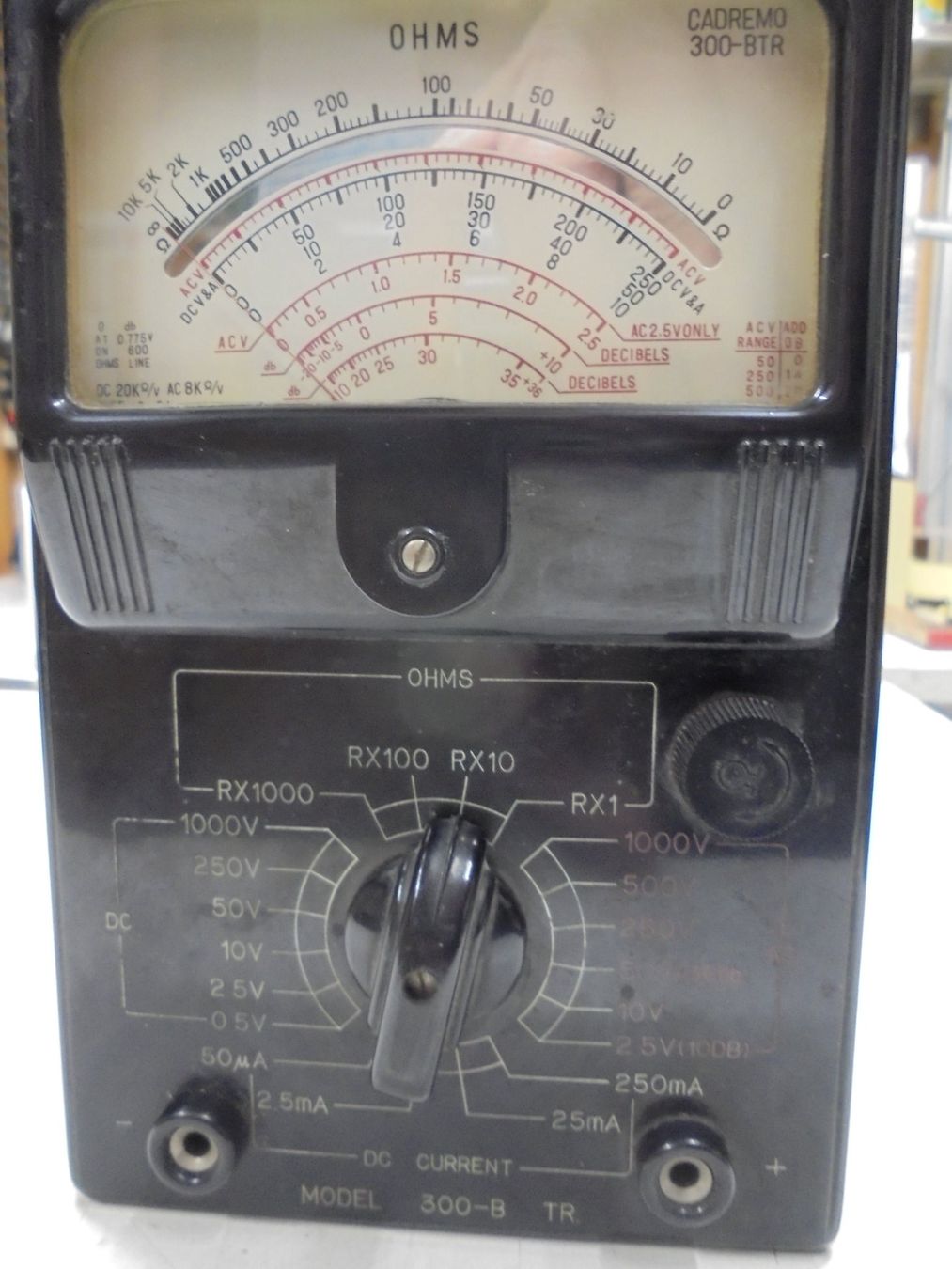 Misurare: Analogmessgerät, CADREMB 300-B TR., Vintage Messgerät – Usato da Bassersdorf venduto da Pandir 5