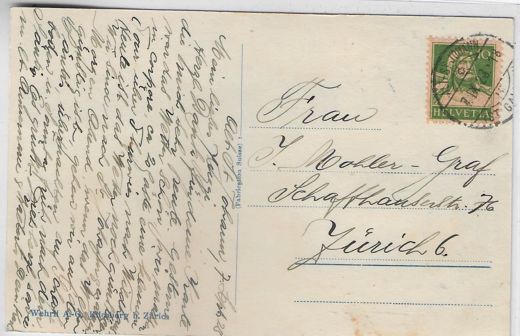 Cartoline postali: Aelpli mit Sonnberg bei Wildhaus – Usato da Ettingen venduto da Kartenplanet 1
