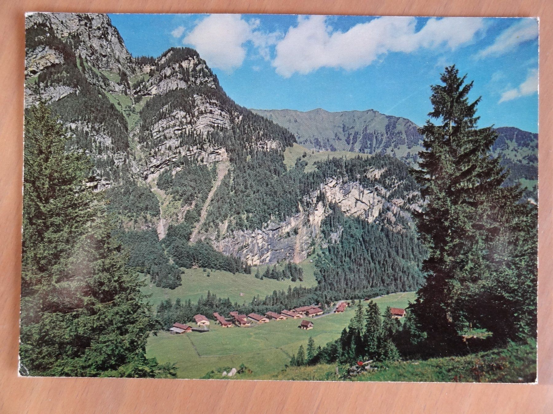 Ansichtskarten: Melchtal - Colonie de vacance - 1965 – Gebraucht aus St Léonard von Riglin