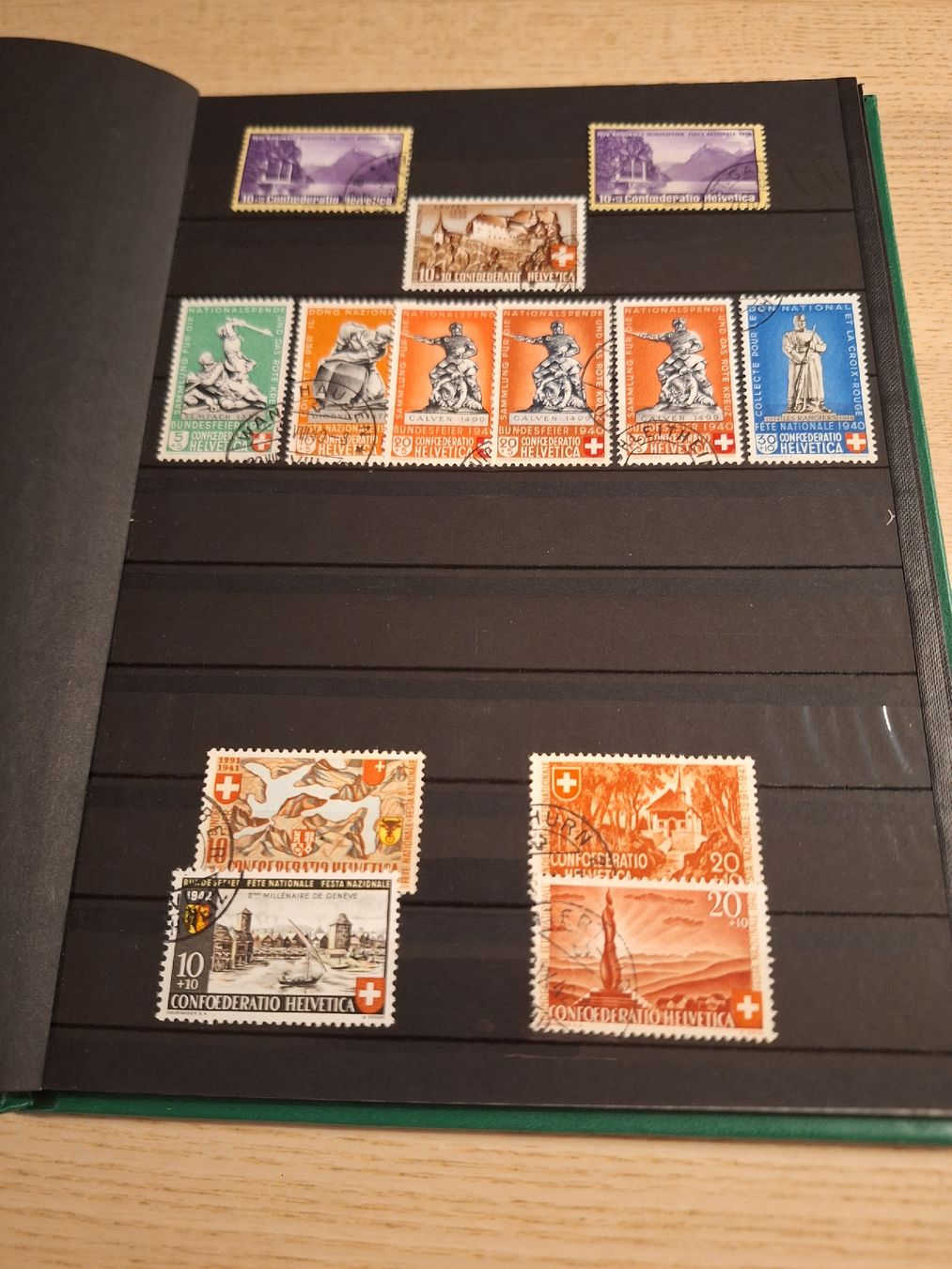 Alle Briefmarken: Pro Patria ab Beginn – Gebraucht aus Schaffhausen von RicardoSchaffhausen