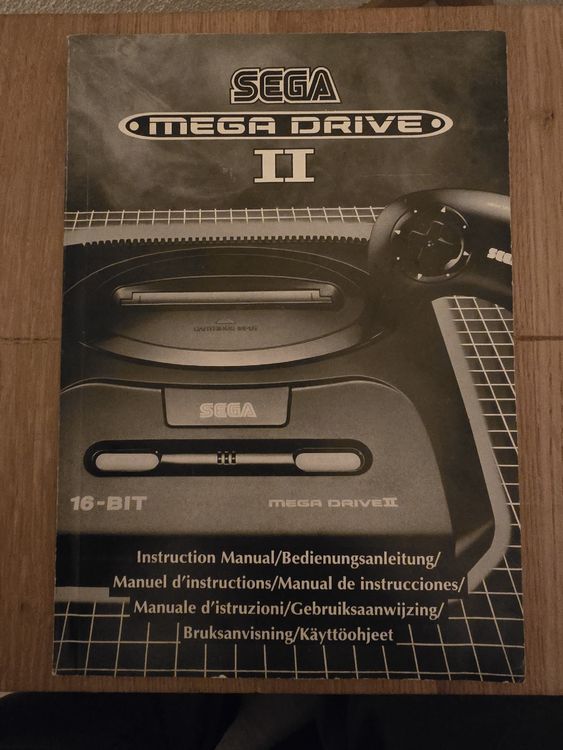 Notice / Manuel d'instructions Sega Mega-CD II - Retromania