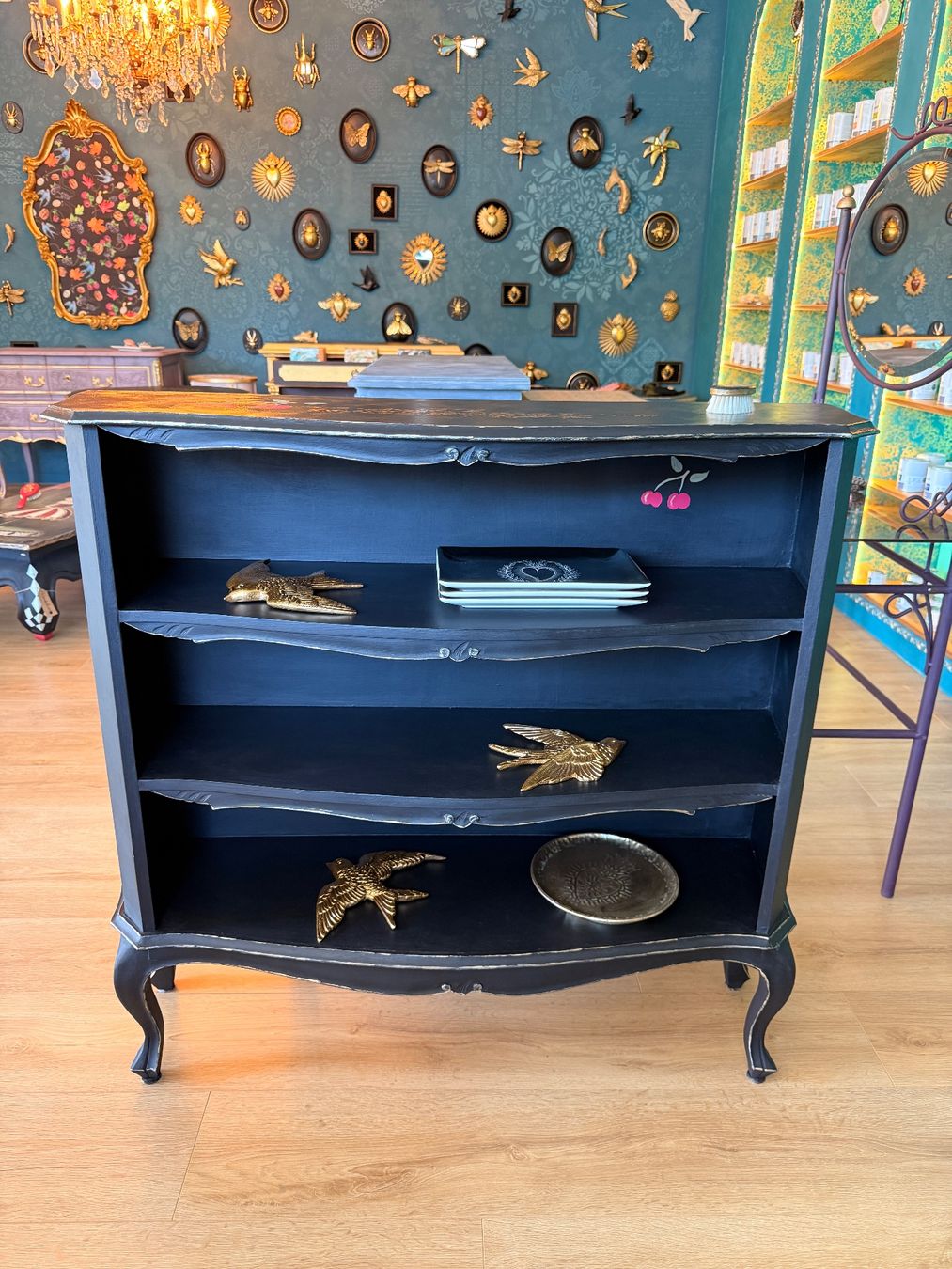 Cassettiere: Regal Kommode Vitrine Sideboard Stilmöbel Vintage Kirschen – Usato da Brüttisellen venduto da Nice_For_You 3