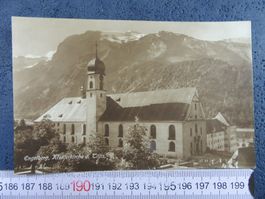 ENGELBERG ONW AK KLOSTERKIRCHE TITLIS