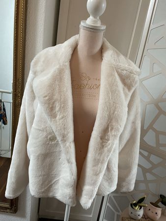 Zebra Winterjacke, neuwertig, Gr. S, kuschelig weich!