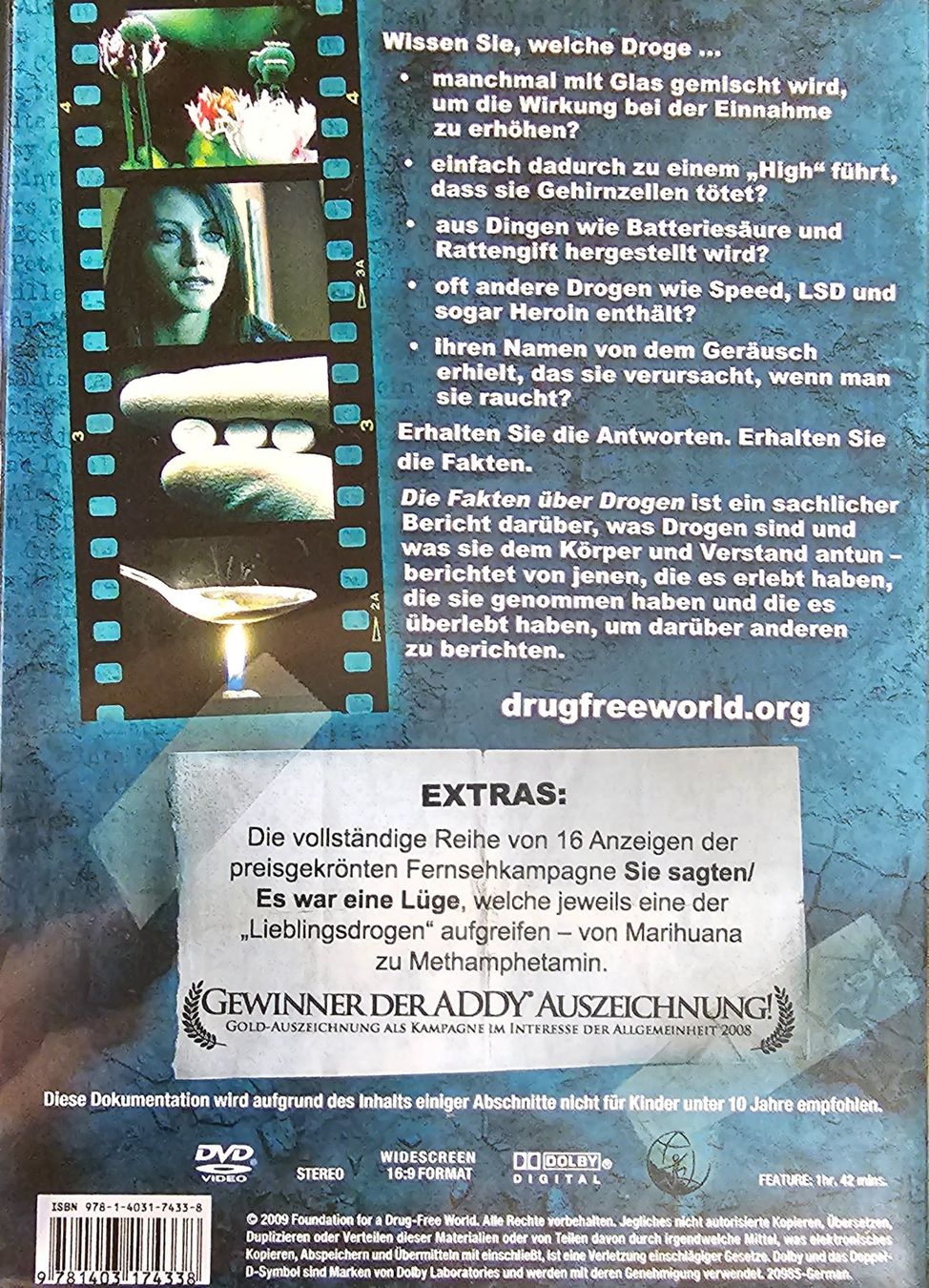 Tutti i DVDs: Die Fakten über Drogen – Nuovo e nell'imballaggio originale da Wahlen b. Laufen venduto da Cg10 1