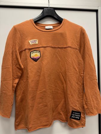 Pullover Pull & Bear mit Patches - Gr. S/M