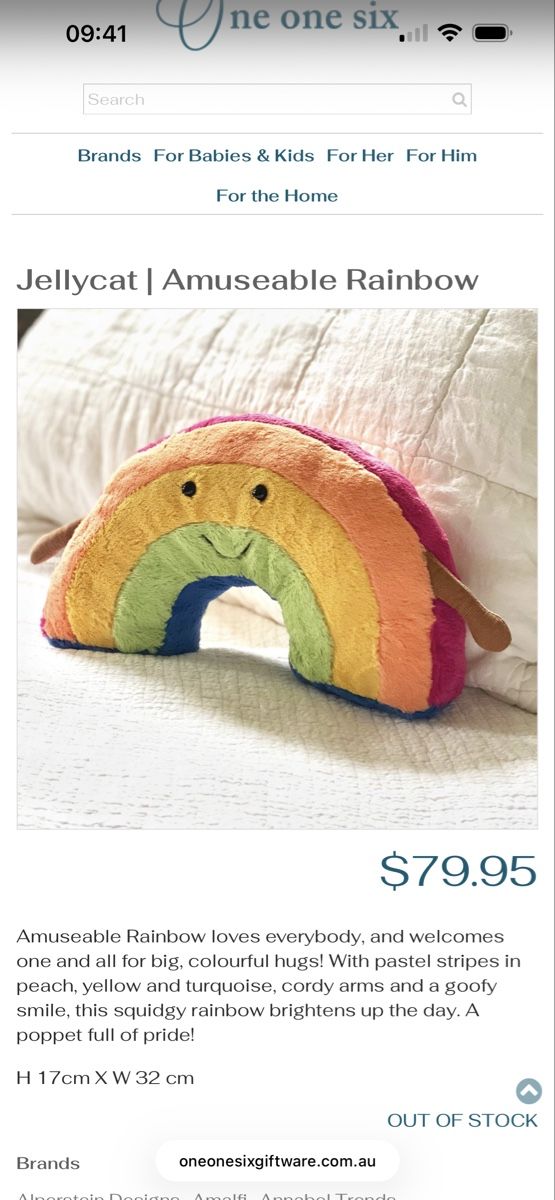 Jellycat Jouets: JELLYCAT Regenbogen  – Neuf (Voir description) à Thayngen par SiNeEs3 5