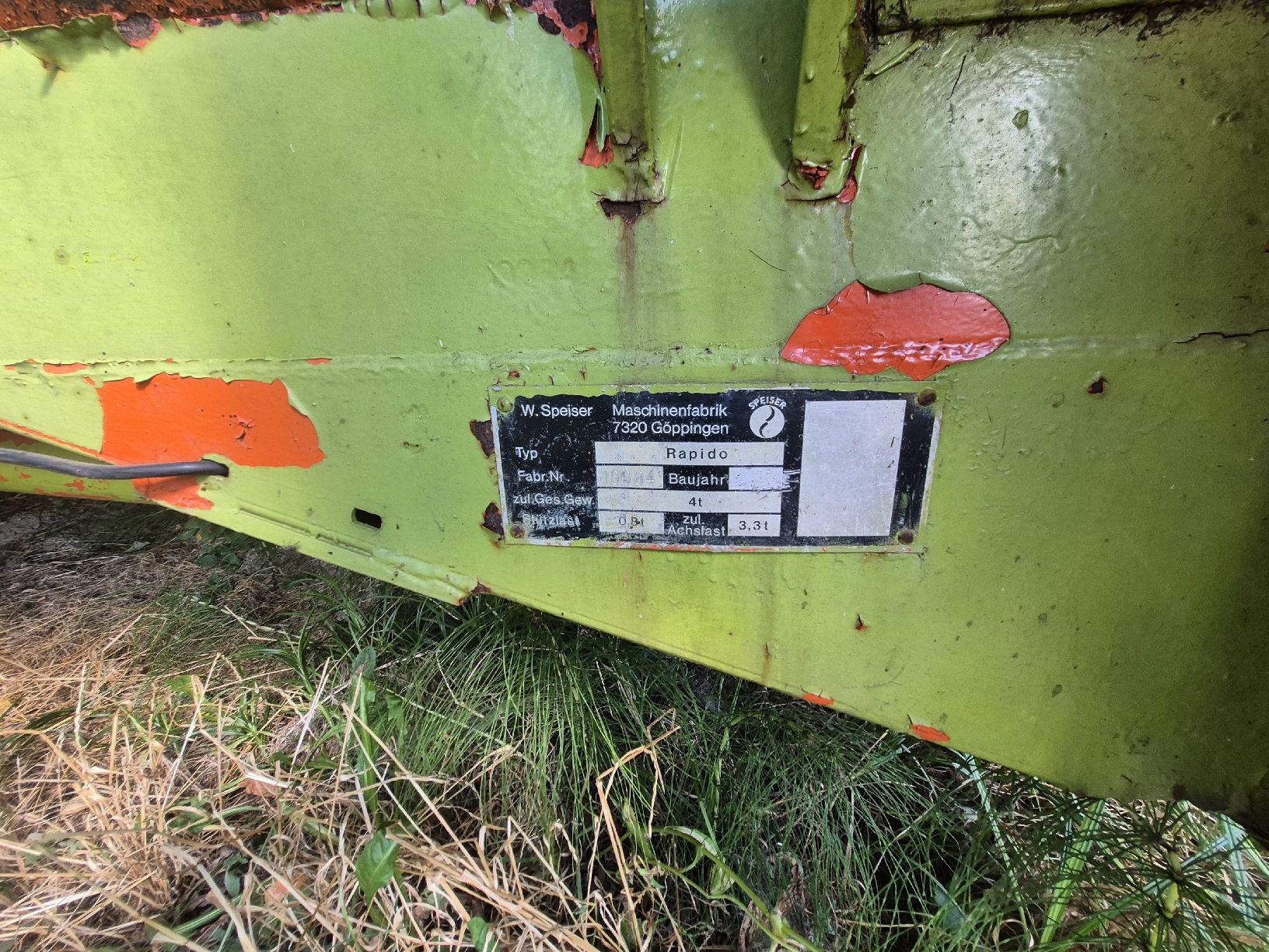 Claas Anhänger: Dosierwagen Claas Rapido  – Gebraucht aus Lengnau AG von Baldi73 4