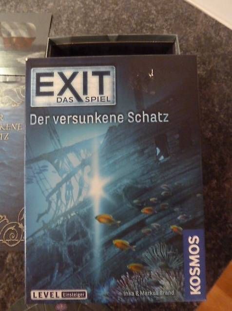 Kosmos Spiele: EXIT das Spiel / Der versunkene Schatz  NEU – Neu (gemäss Beschreibung) aus Ueken von dale02 1