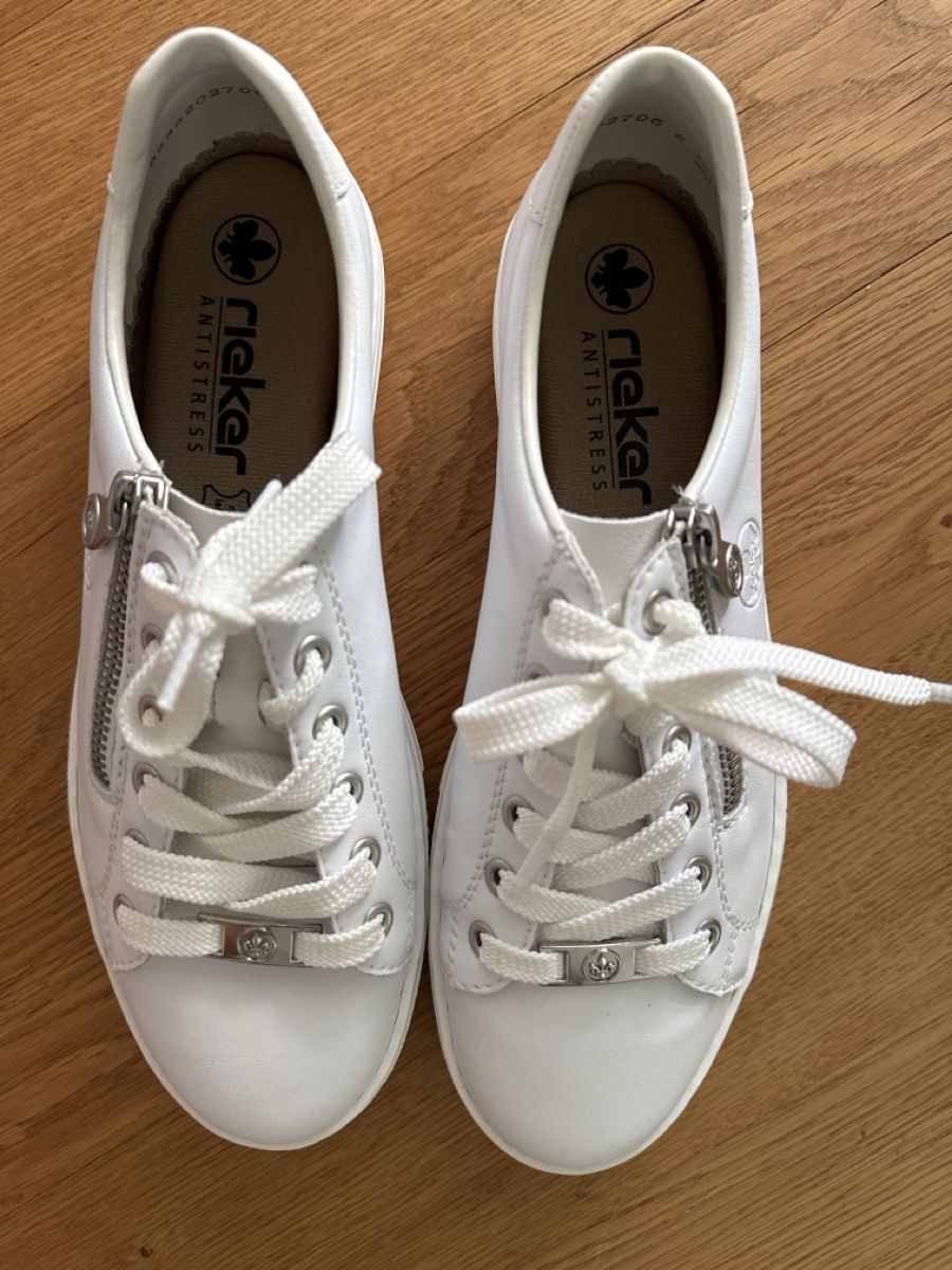 Rieker Scarpe da donna: Sneaker, weiss, Rieker, Gr 40, NEU – Nuovo (secondo la descrizione) da Bonstetten venduto da Tscat 5