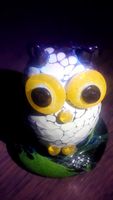 Kunstglas Eule – Murano-Stil – Handarbeit