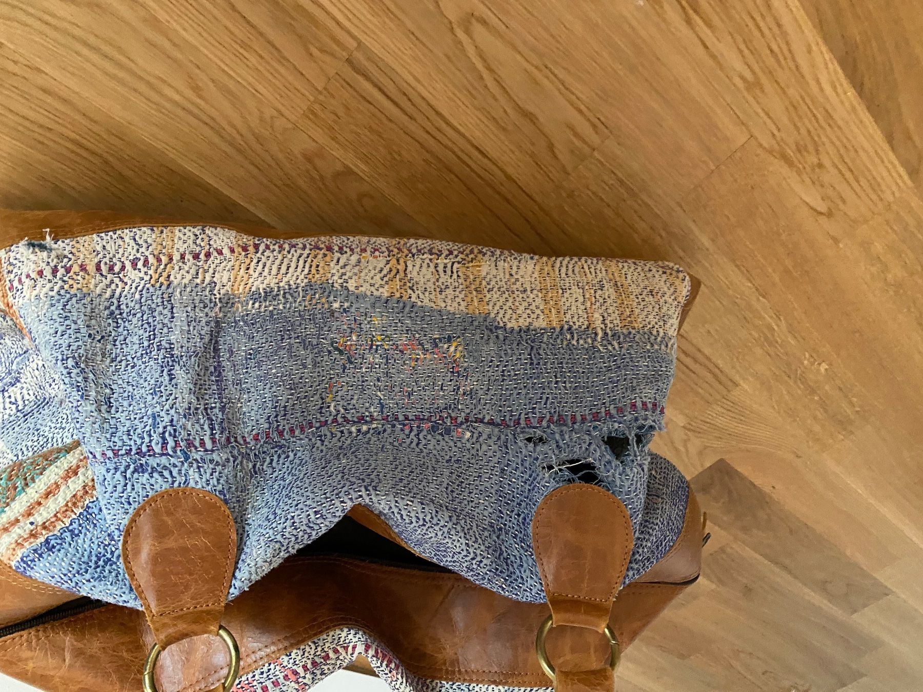 Sacs: Weekender Grosse Tasche Stoff Leder – D'occasion à Killwangen par Fefy 4