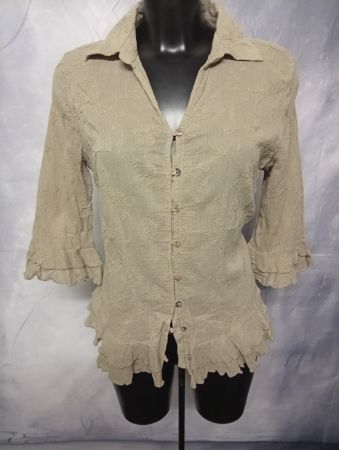 Bluse mit Stickerei Gr.42