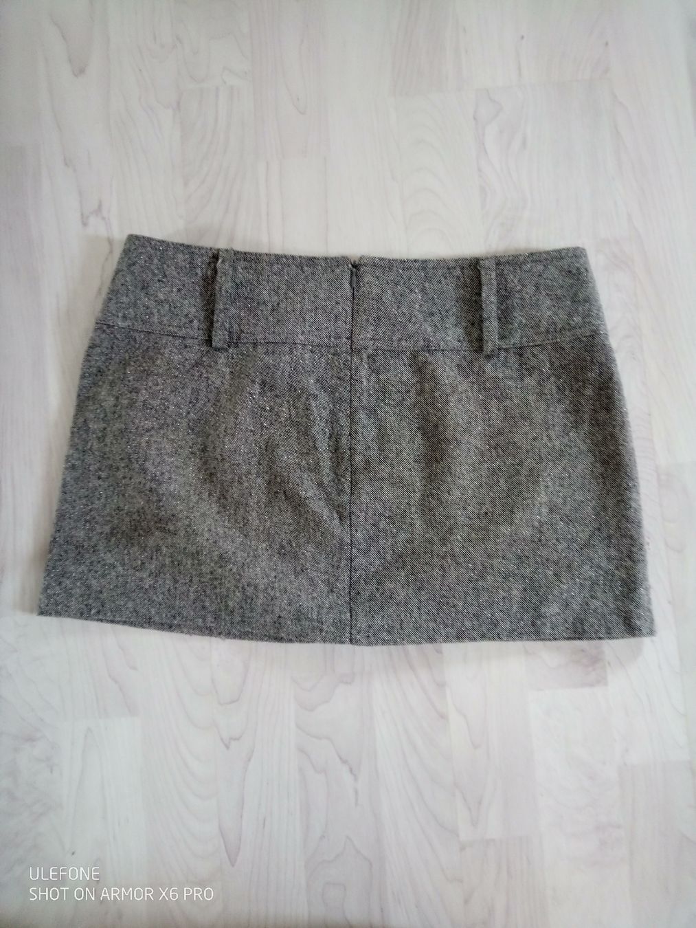 Gonne: Tally Weijl Minirock, Gr. 36, Grau – Usato da Volketswil venduto da Car1 4