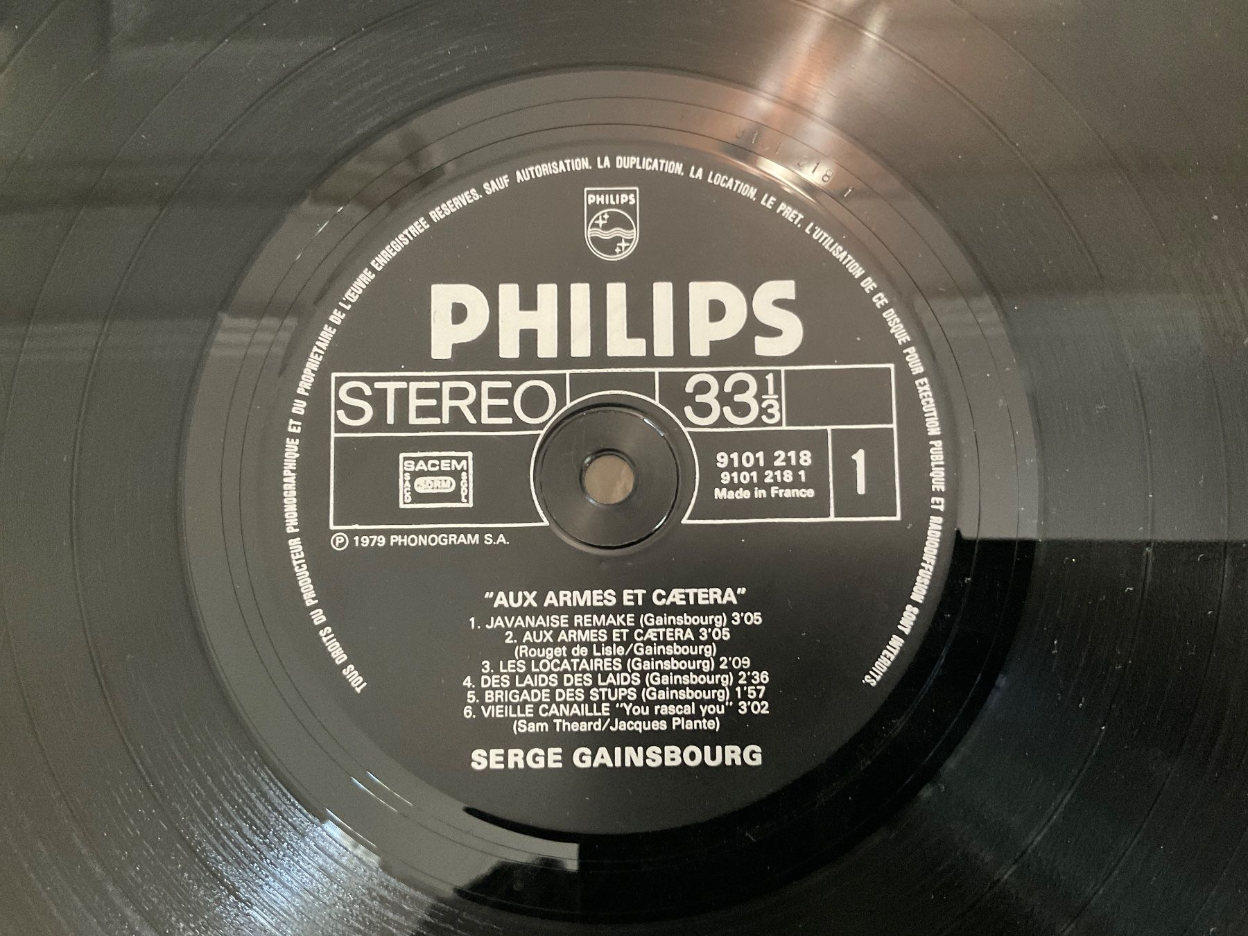 Dischi in vinile: Gainsbourg Aux armes et caetera LP – Usato da Delémont venduto da vinylfreak01 3