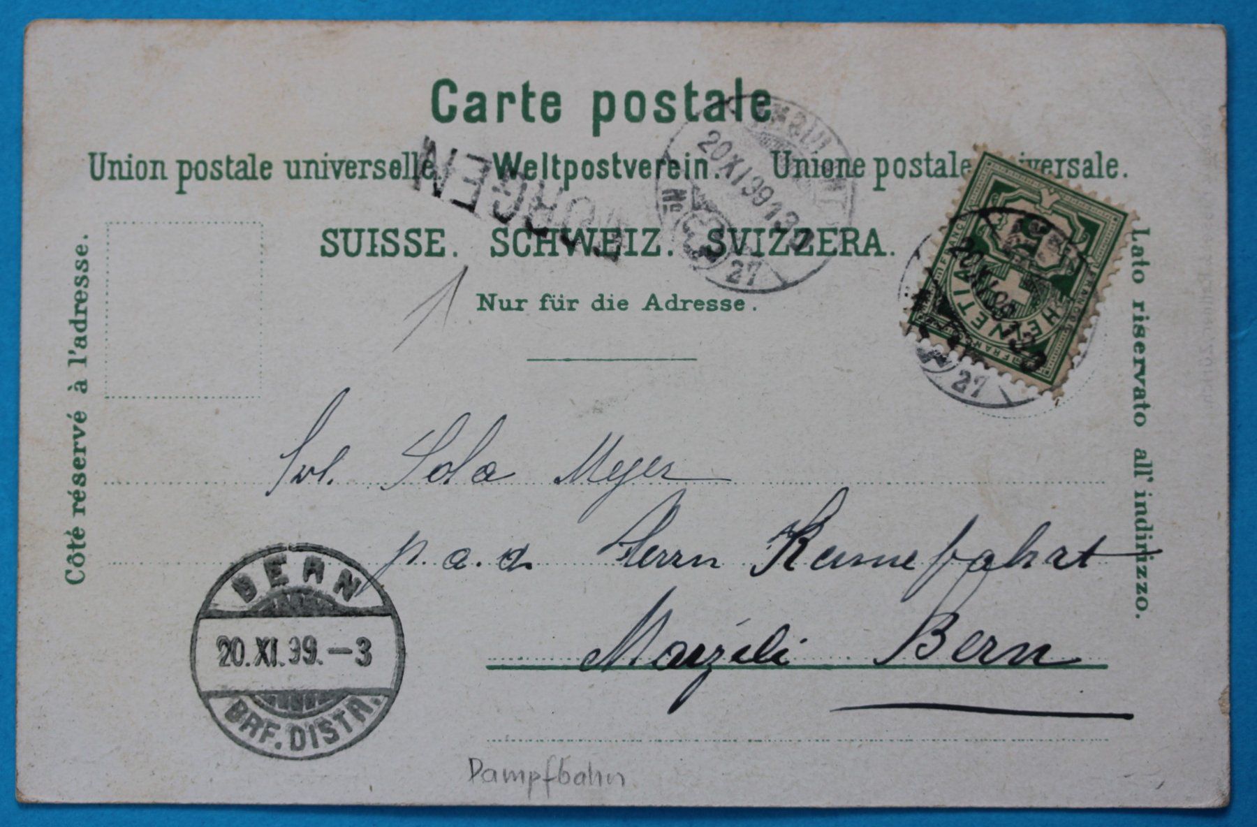 Ansichtskarten: HORGEN LITHO AK – Gebraucht aus Lotzwil von pirolh 1
